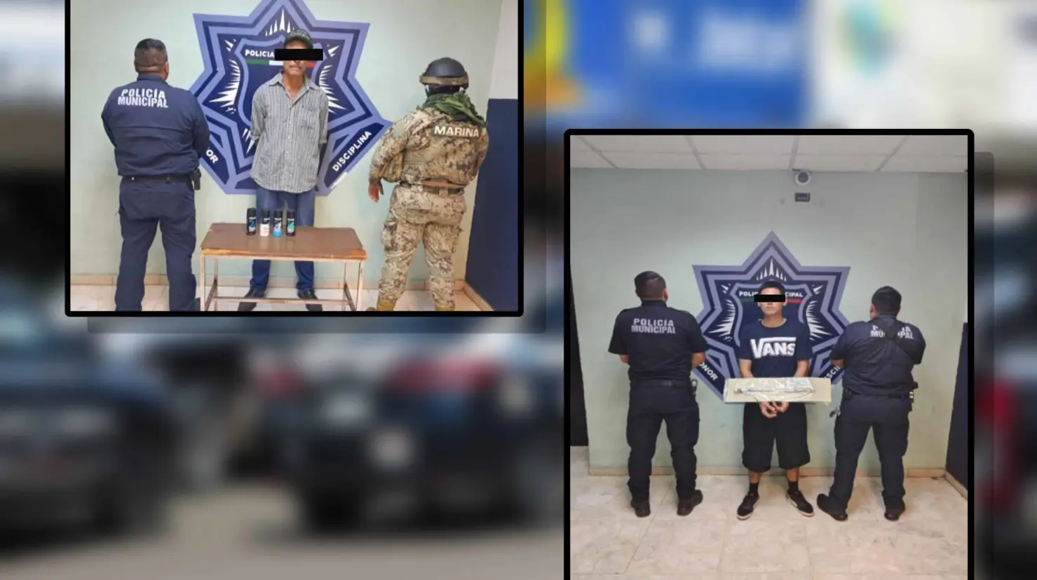 Policías de Cajeme capturan a presunto ladrón y a tipo armado