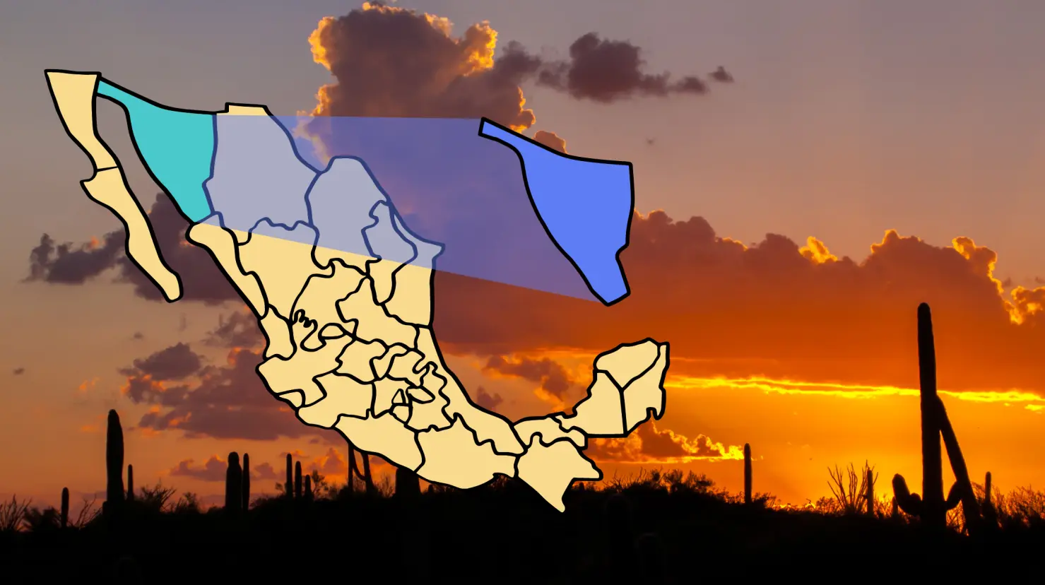 ¿En qué lugar está Sonora entre los estados más grandes de México?