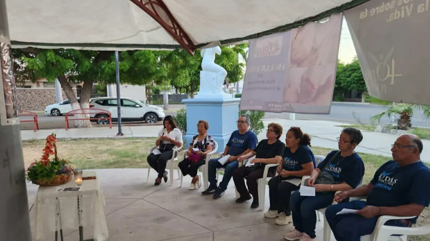 En Navojoa avanzan las Jornadas de Oración por la Vida en contra del aborto