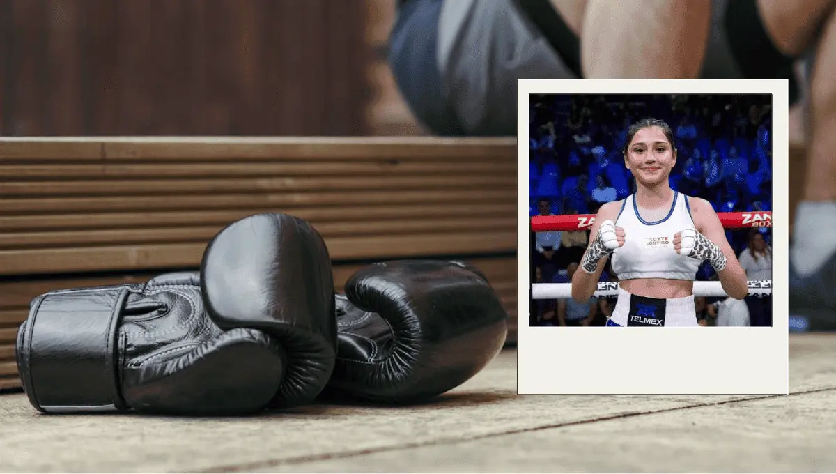 Campeona de box. Fuente: Pexels/Anete Lusina, Instagram @camilazamoranohmo