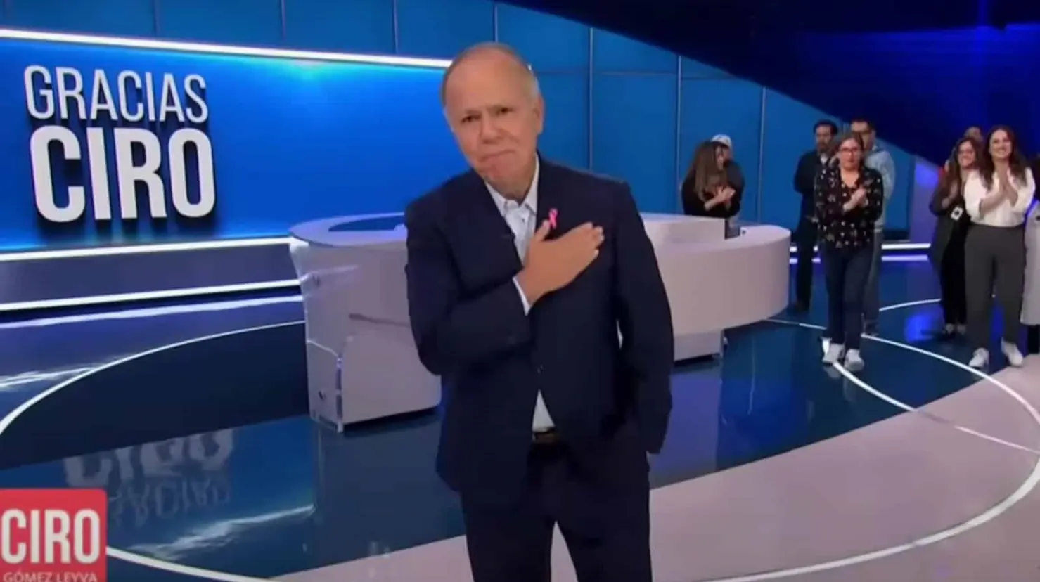 Ciro Gómez Leyva se despide del noticiero en Imagen TV con emotivo mensaje