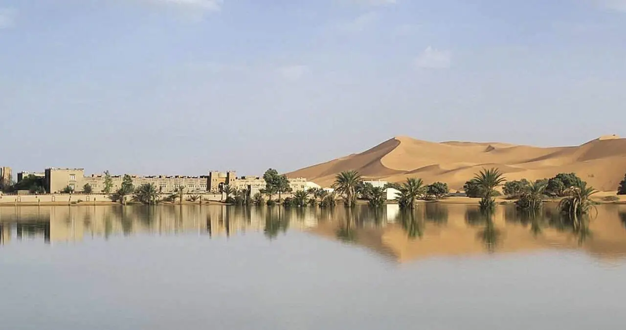 FOTOS | ¡Increíble! Desierto del Sahara sigue inundado tras fuertes lluvias
