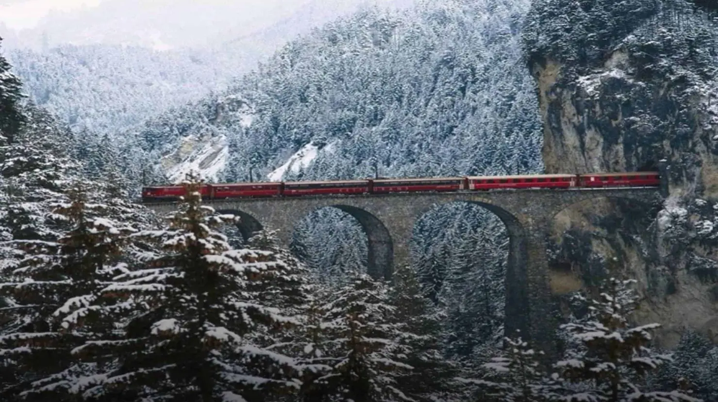 Viajes en inviernos: Este tren norteño te hará sentir que estás en Los Alpes suizos