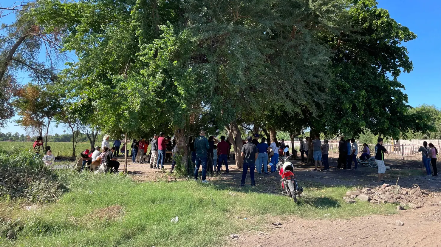 En Cócorit familias vulnerables buscan un predio donde vivir