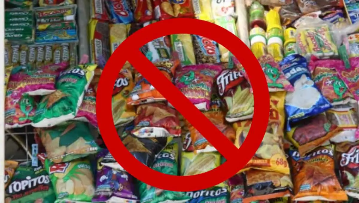 SEP anuncia la prohibición de algunos alimentos en escuelas en 2025