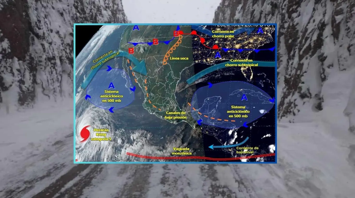 Confirman nevada para estas zonas de Sonora en este fin de semana; se esperan climas de -5 y 0 grados