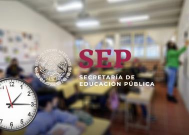 SEP: Confirmado, habrá cambio de horario para estas escuelas en noviembre