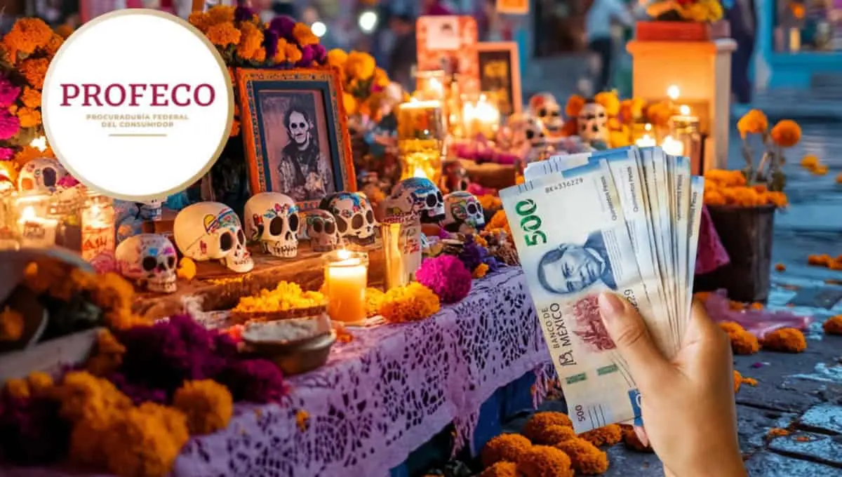 Profeco da recomendaciones para una ofrenda de Día de Muertos económica y bonita
