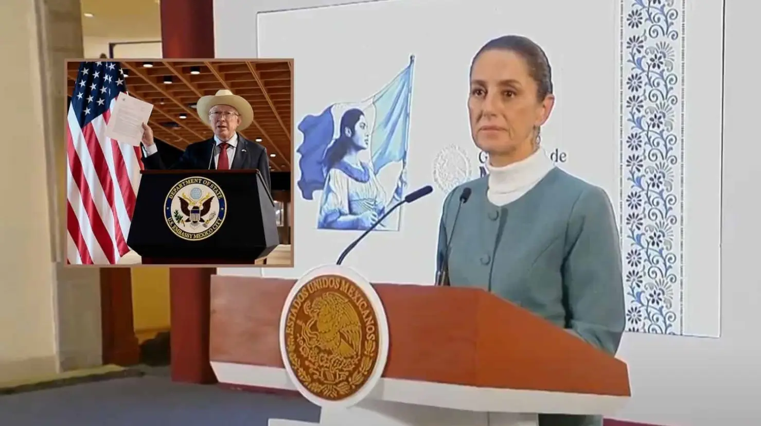 Sheinbaum responde a Ken Salazar tras cuestionar que su gobierno “no celebre” la detención de “El Mayo” Zambada