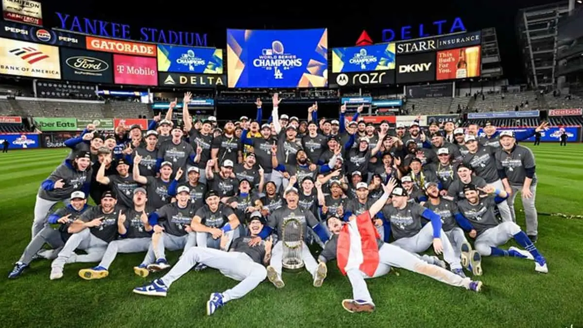 DODGERS DE LOS ÁNGELES SE CORONA COMO CAMPEÓN DE LA SERIE MUNDIAL 2024. FOTOS: LOS ANGELES DODGERS (X)