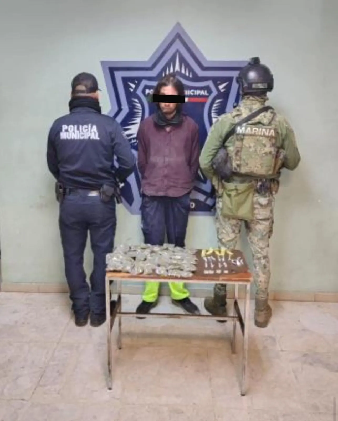 Capturan a sujeto con droga al sur de Cajeme