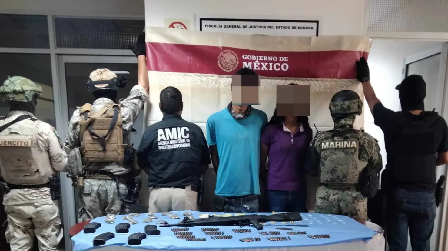 Detienen a 16 presuntos criminales en operativo coordinado en Cajeme