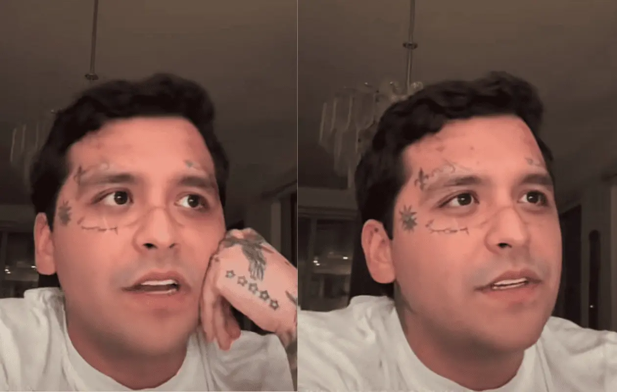 El cantante de regional mexicano hizo un video en vivo en Instagram para responder a las declaraciones de su ex pareja sobre si fue infiel.