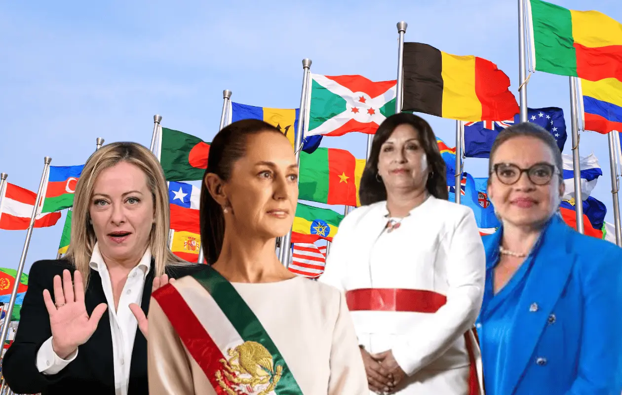 Aunque ha habido un aumento en las últimas décadas, apenas el 13 por ciento de los países del mundo tienen a una mujer jefa de Estado.