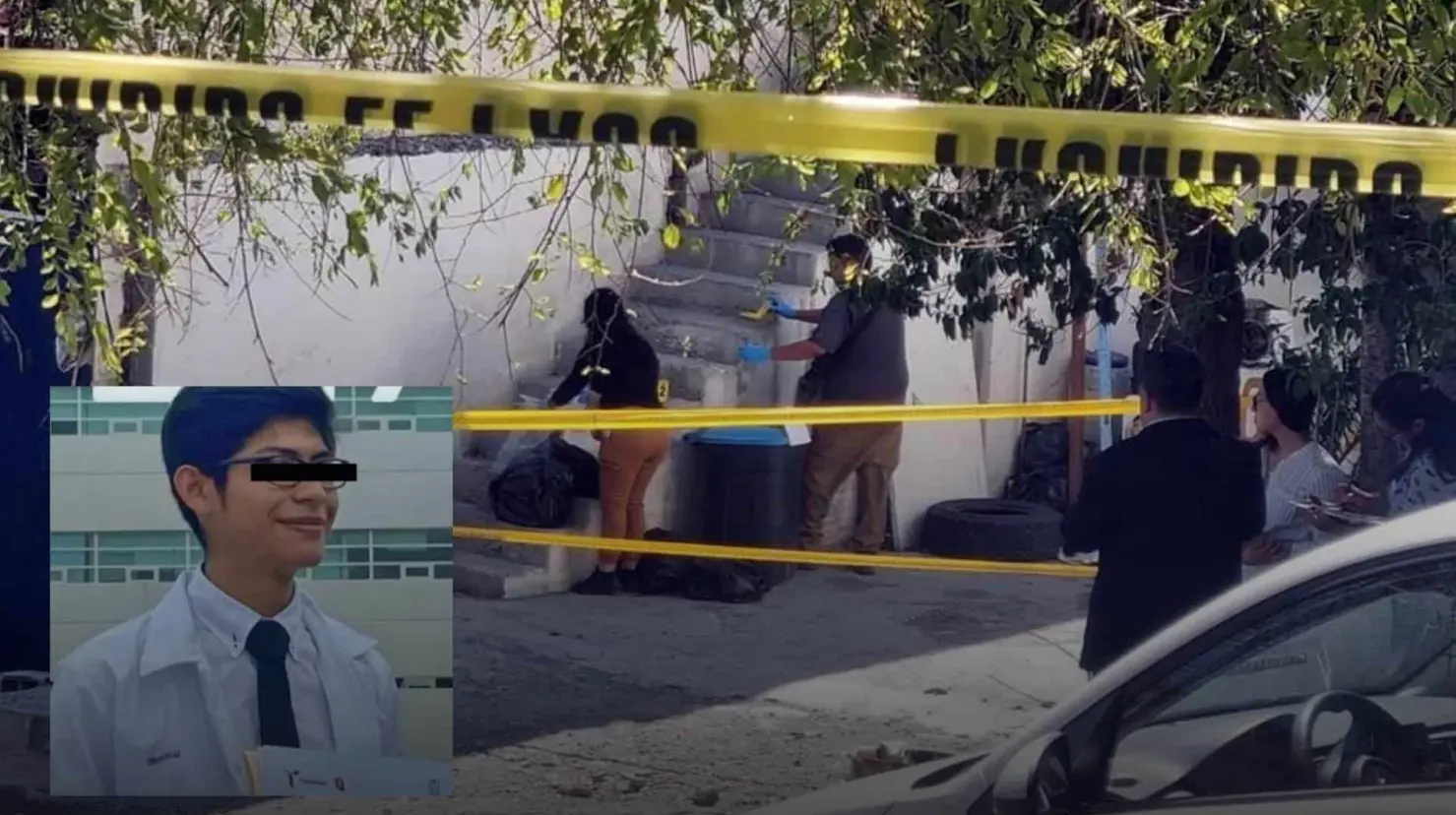 VIDEO | Domicilio del agresor de Melanie estaba vacío, así lo encontraron 