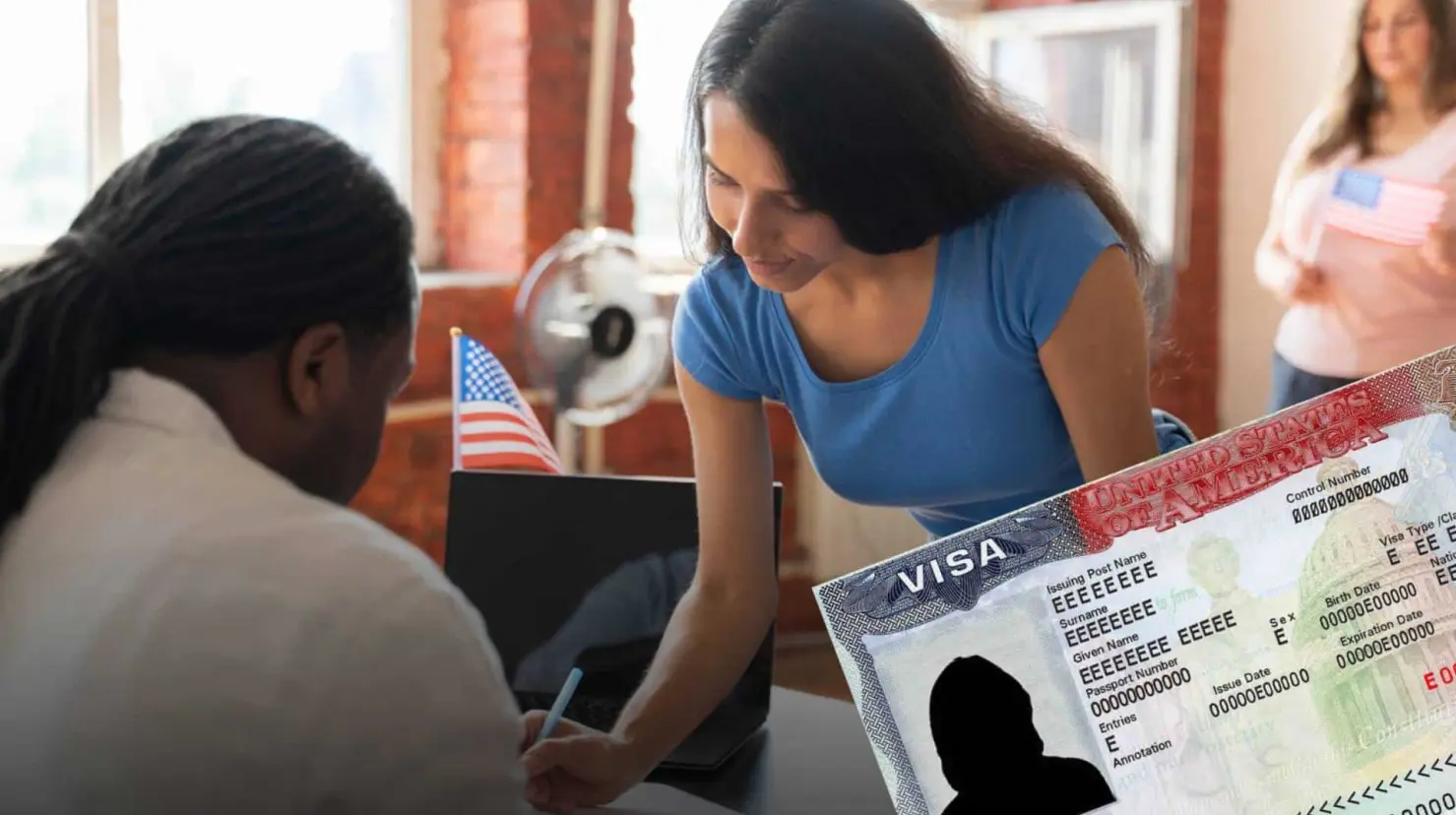 Foto: Freepik / El tramite para obtener la visa americana es un proceso complicado y largo por el tiempo de espera para la entrevista.