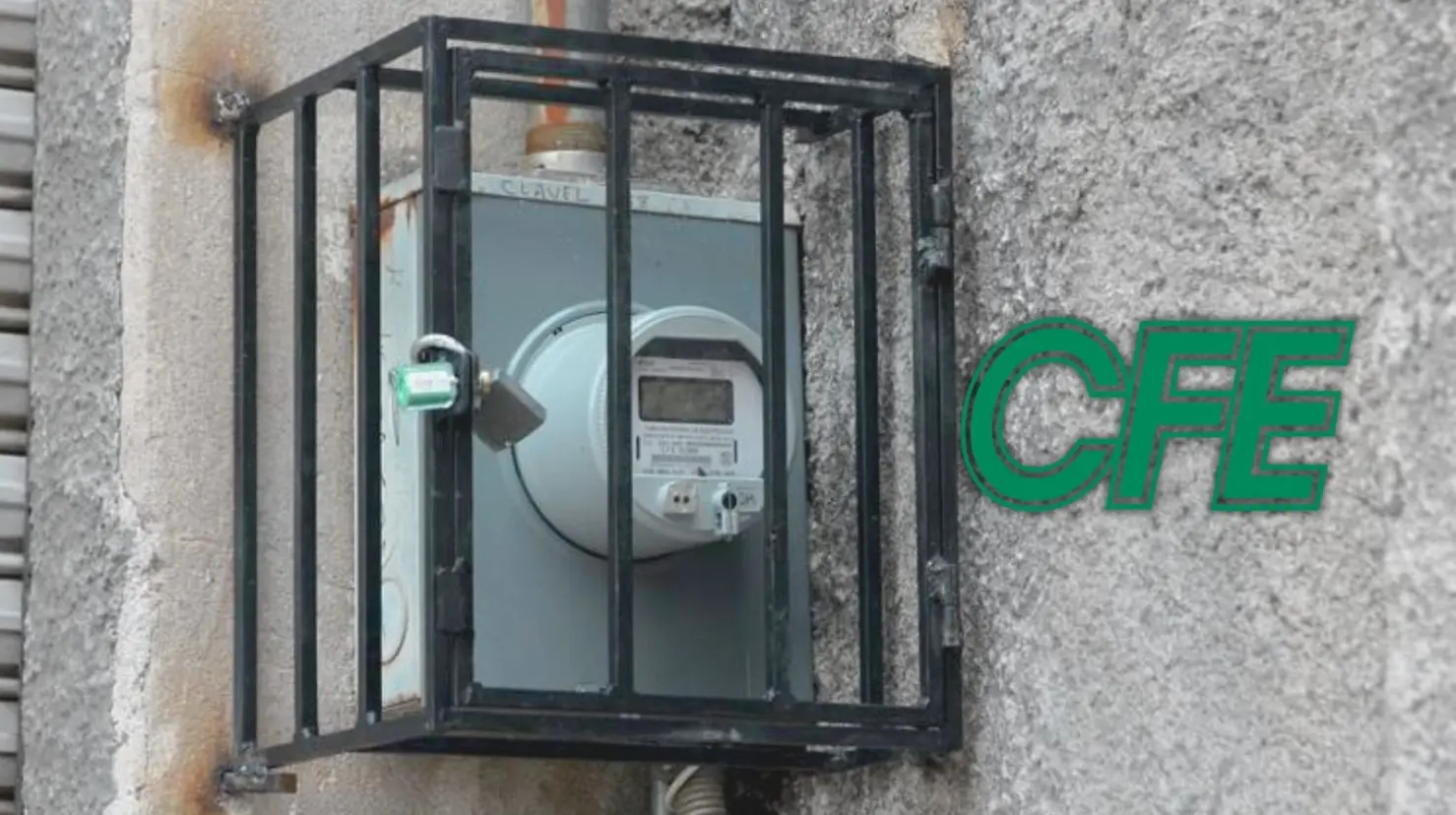 ¿Puedo ponerle rejas y candado al medidor de luz? Esto dice la CFE