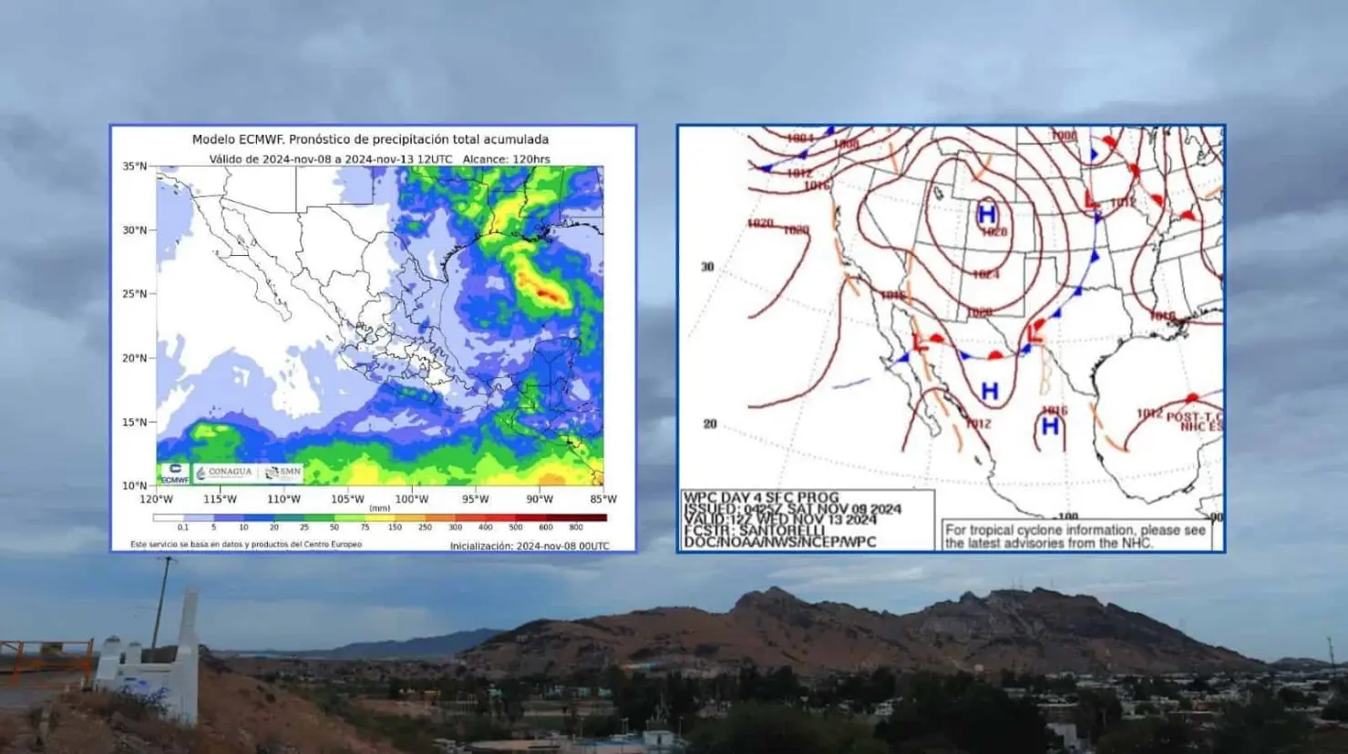 Clima en Sonora hoy 9 de noviembre: Se aproximan nuevos frentes fríos al estado