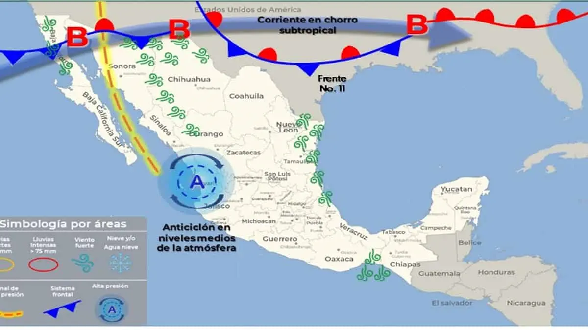 Clima en Sonora hoy 27 de noviembre: Mañanas y noches nubladas y frías, con temperaturas de hasta 0°C