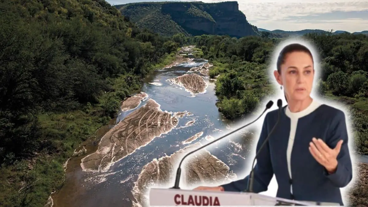 El rio sonora no se incluye en el plan hidrico Fuentes: Original