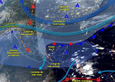 Condiciones climáticas para Sonora: Frente frío 11 regresarán bajas temperaturas