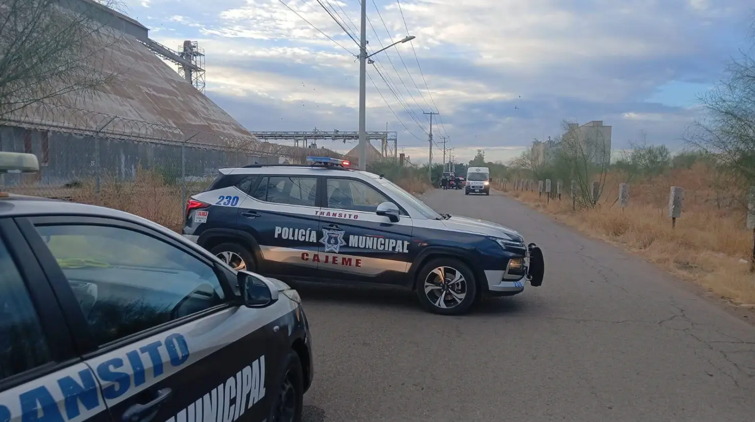 En Ciudad Obregón, muere motociclista al impactarse contra un muro