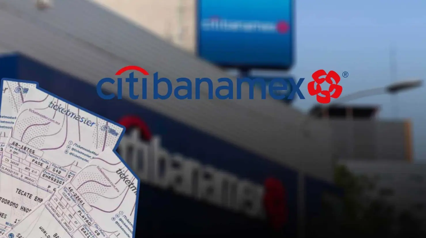 Preventa Citibanamex en Ticketmaster: ¿Qué sucederá tras la separación de Citi y Banamex?