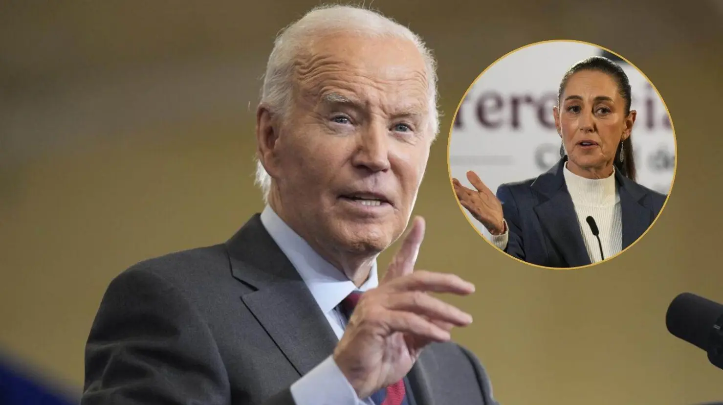 Joe Biden agradece a Claudia Sheinbaum por incautación de más de una tonelada de fentanilo