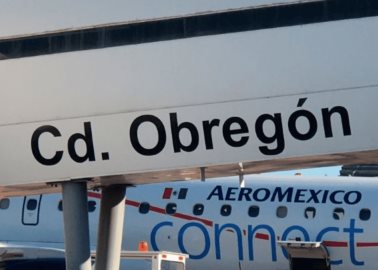 ¿Cuántos vuelos semanales despegan desde el aeropuerto de Ciudad Obregón?