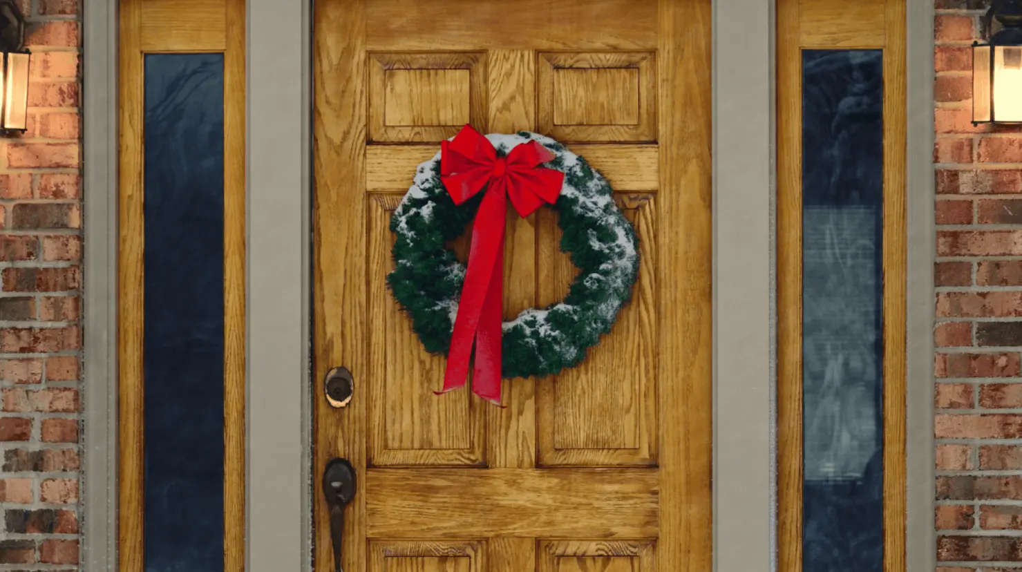 Corona en las puertas en Navidad, ¿de dónde viene esta tradición?