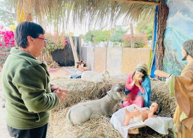 Nacimiento Viviente en Cócorit, es visitado por muchos