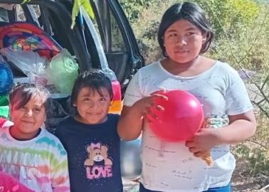 Dibujan sonrisas en niños yaquis