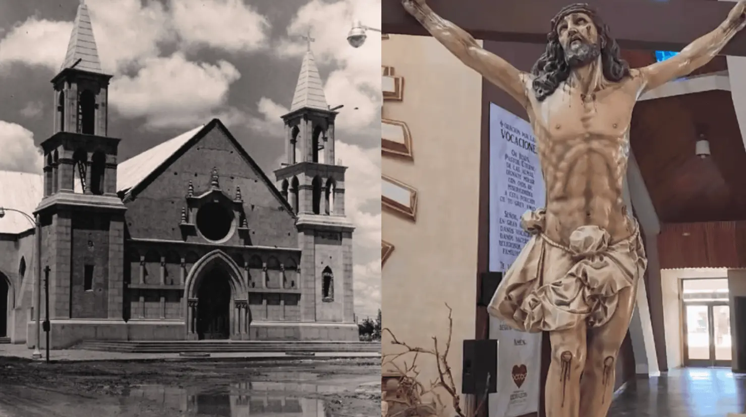 La imagen que duró muchos años resguardada en la sacristía, ahora estará expuesta en el presbiterio de la actual Catedral.