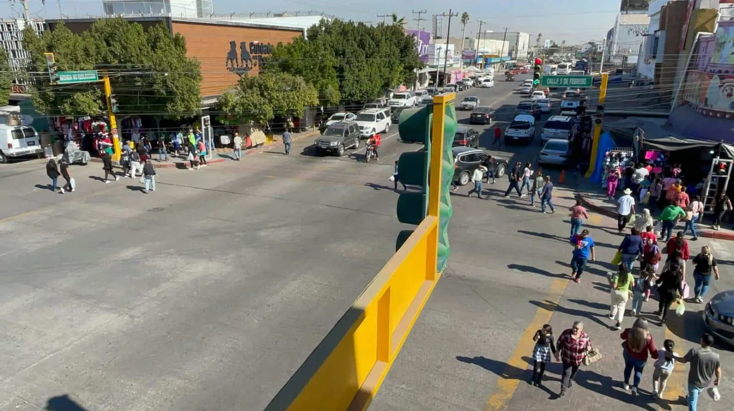 Van por reordenamiento del centro de Obregón en 2025