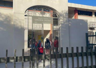 Baja asistencia de alumnos durante regreso a clases de nivel básico en Cajeme