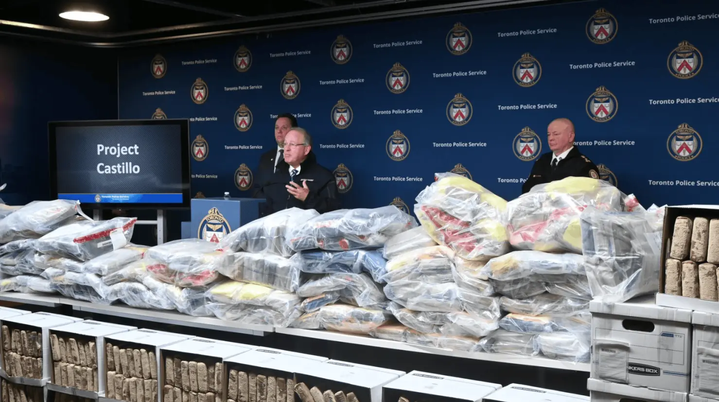 Fueron 835 kilos de cocaína los que se decomisaron.