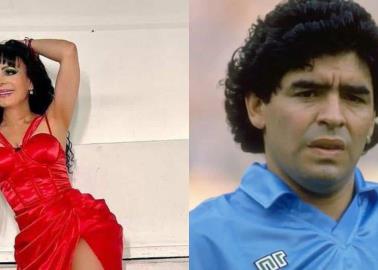 Así fue el día que Maribel Guardia conoció a Diego Armando Maradona ¿Hubo romance?