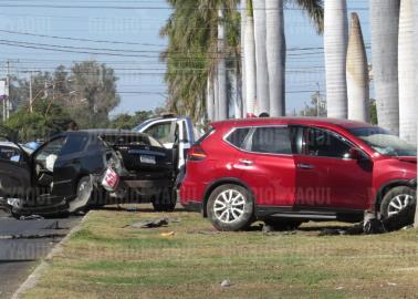 Muere adulta mayor en aparatoso choque en Ciudad Obregón