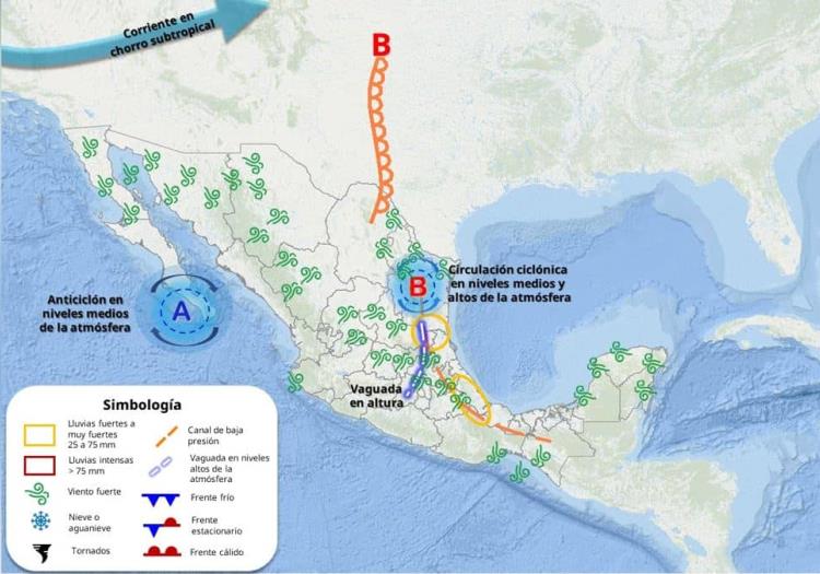 Clima en Sonora para hoy 4 de febrero:  El clima gélido cede un poco, pero viene otro frente frío