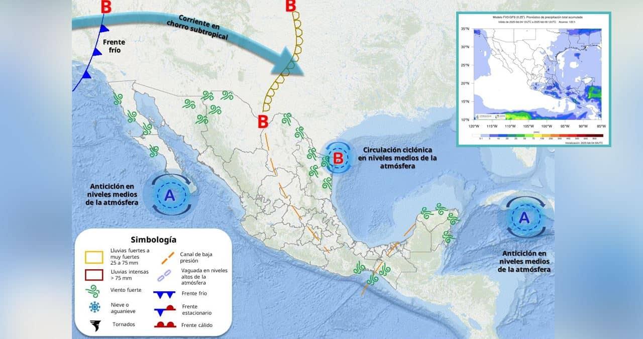 Clima en Sonora hoy 5 de febrero: Se espera calorcito, con temperaturas de hasta 35°C en algunas regiones