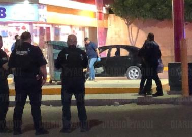 Hallan arma en vehículo de hombre baleado en Ciudad Obregón