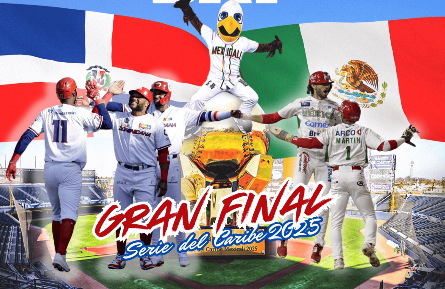 Final Serie del Caribe 2025 EN VIVO: México vs República Dominicana | Leones arriba 1-0