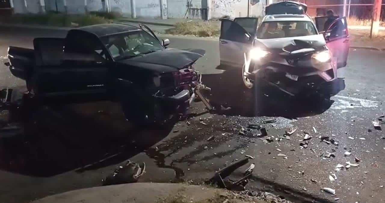 En Ciudad Obregón se registra fuerte accidente