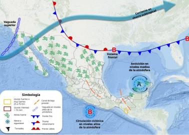 Clima en Sonora hoy 10 de febrero: Hay condiciones de lluvia en algunas regiones