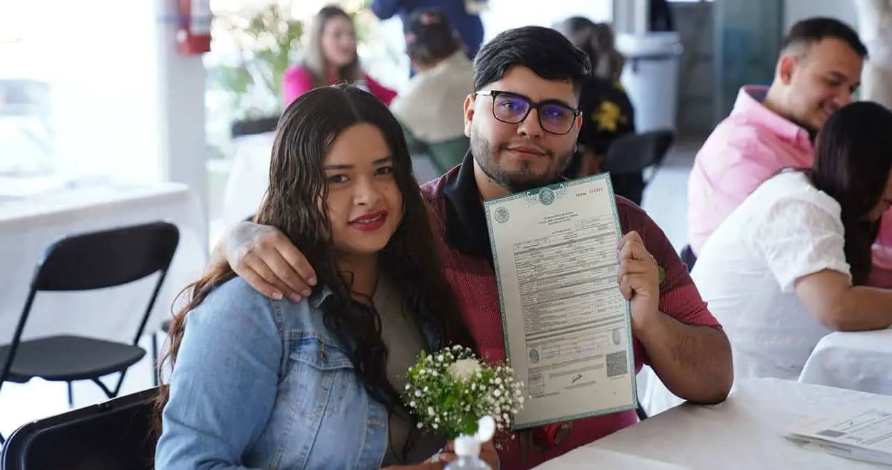 Los matrimonios serán del viernes 21 de febrero al 31 de marzo, y se realizarán en los 72 municipios en las instalaciones de los DIF