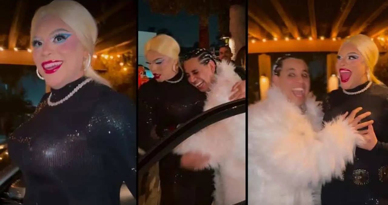 Eduin Caz se viste de drag queen y sorprende a su hermano Jhonny con lujoso regalo |VIDEO