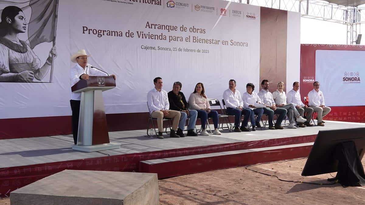 Histórico megaproyecto de vivienda en Sonora