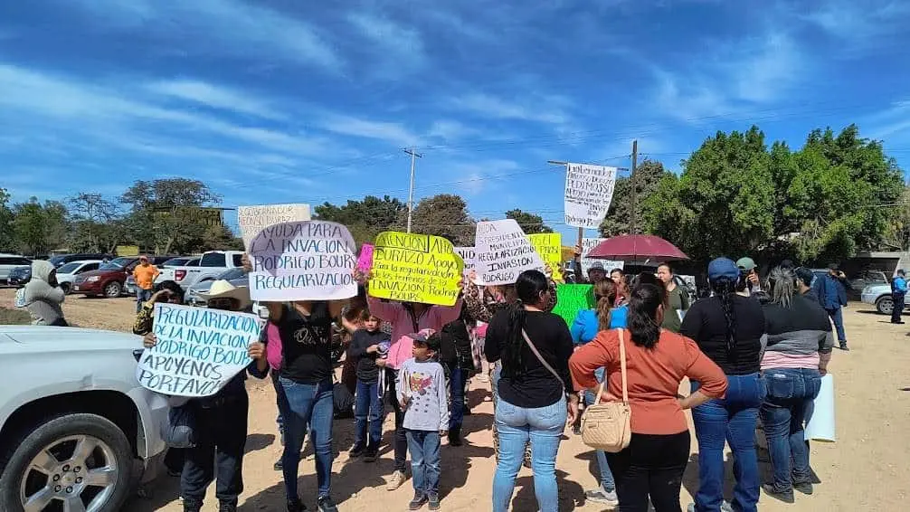 Solicitan a Alfonso Durazo regularización de terrenos en Ciudad Obregón