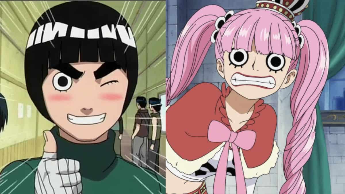 Rock lee de Naruto y Perona de One Piece se unen en este genial FanArt