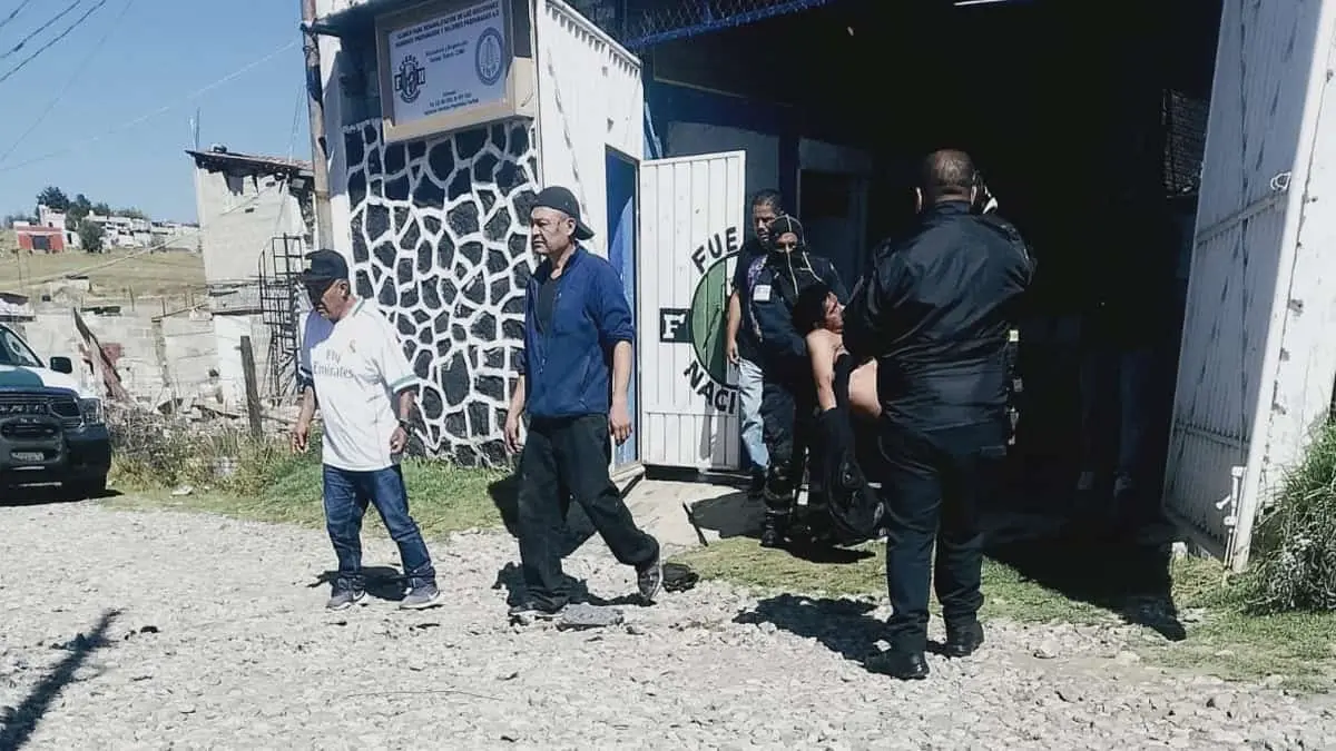 Se quema centro de adicciones; mueren cinco internos. Al parecer fue un motín